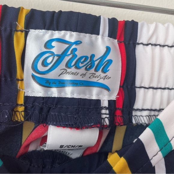 ‼️Coming Soon‼️ Striped Trunk Shorts Fresh Prints of Bel-Air - Picture 3 of 5